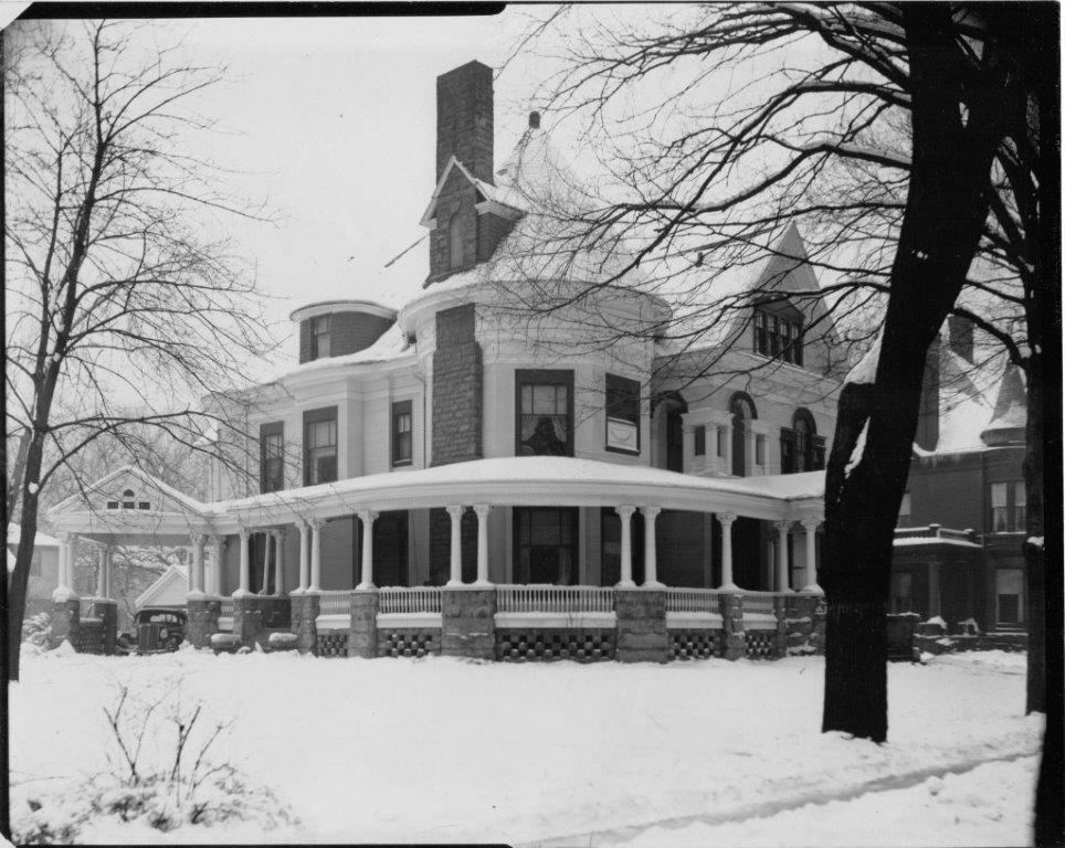A picture of the house taken in 1930